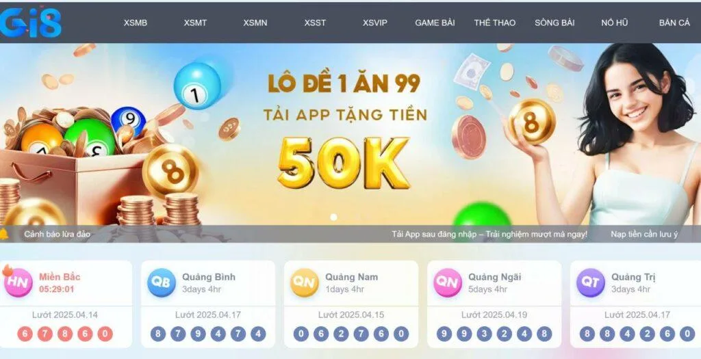 Top 3: Gi8 - App lô đề uy tín nhất 2026